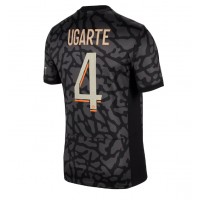 Camiseta Paris Saint-Germain Manuel Ugarte #4 Tercera Equipación Replica 2023-24 mangas cortas